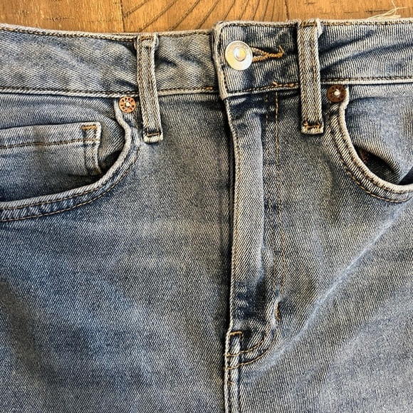 We the Free High Rise Skinny Jeans with Raw Hem - 27 - Picture 4 of 6